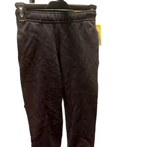 All in Motion Boy's Size XS 4/5 Fleece Jogger Pants Black
